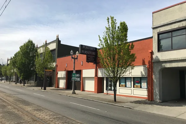Street-facing storefront at 2306 Pacific Avenue