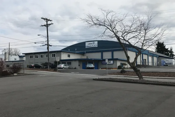 Street view of the blue-and-white building shown for 3801 South Union Avenue