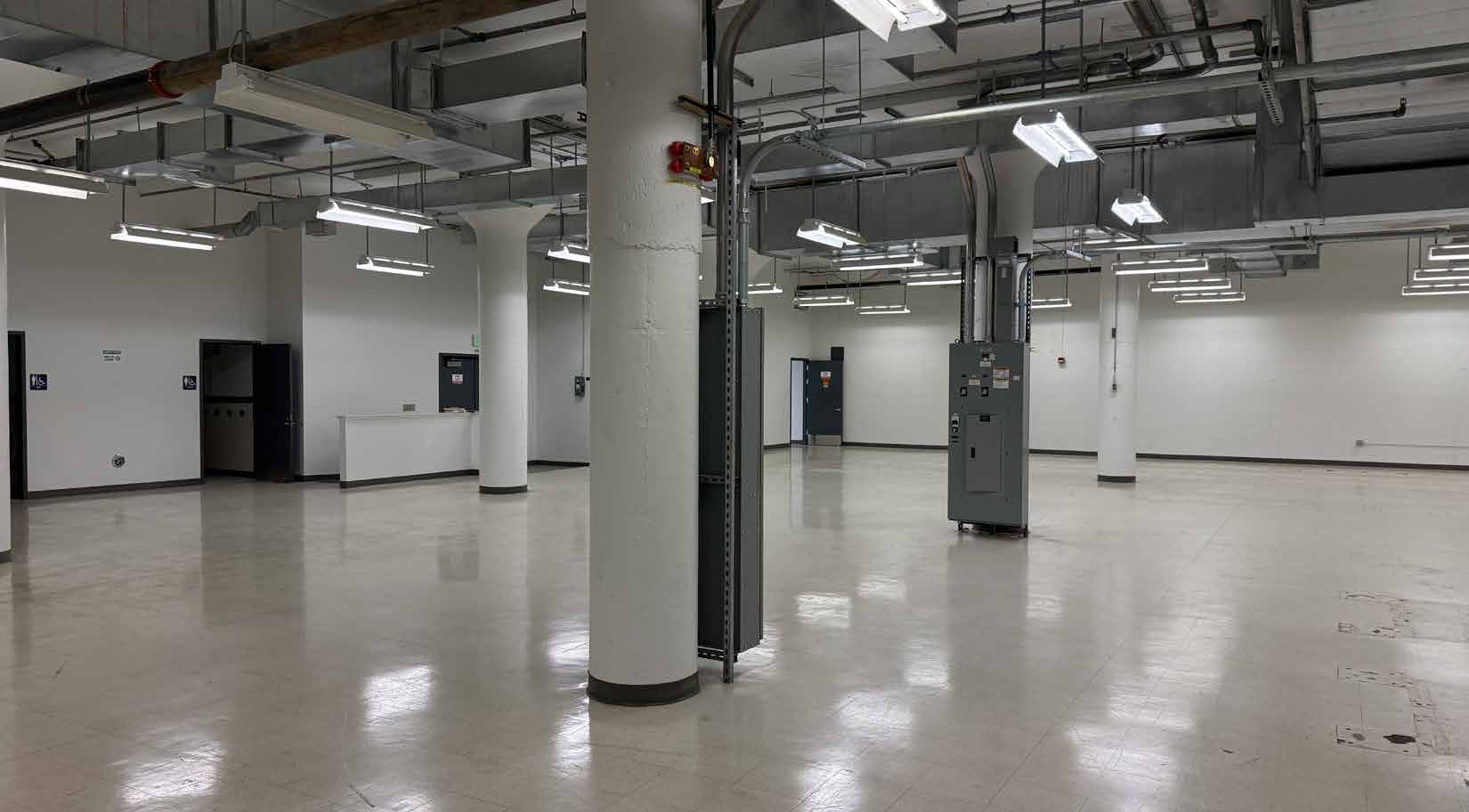 Data center and flex interior at the 2320 property